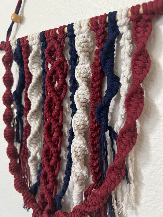 Red, White, & Blue Wall Hanging