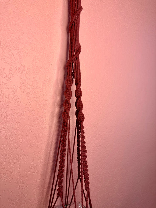 Wine Red Swirl Hanger